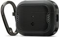 Spigen Core Armor Serie - Beschermhoes voor AirPods Pro 3 - Elastisch TPU - Mat Zwart