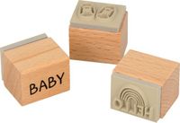 Artemio Stempels baby - 2,5x2 cm - hout