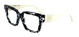 Karl Lagerfeld KL6196 Marbre noir 53/18/140 UNISEXE Montures de lunettes