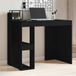 Maison Exclusive - Bureau, Noir, 103,5 x 56,5 x 94 cm, panneau de particules
