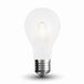 Lamp Bulbo A60 filament glas geëmailleerd 6W E27 4000K 300°