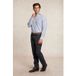 River Woods Chemise sur mesure à carreaux Bleu/Gris Taille : 3XL