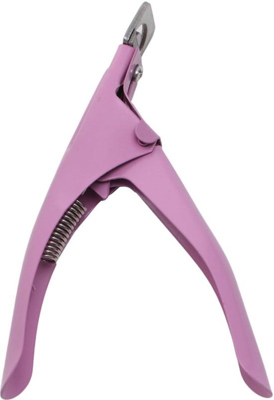 KELERINO. Roze Tipknipper - Nagelknipper kunstnagels Roze