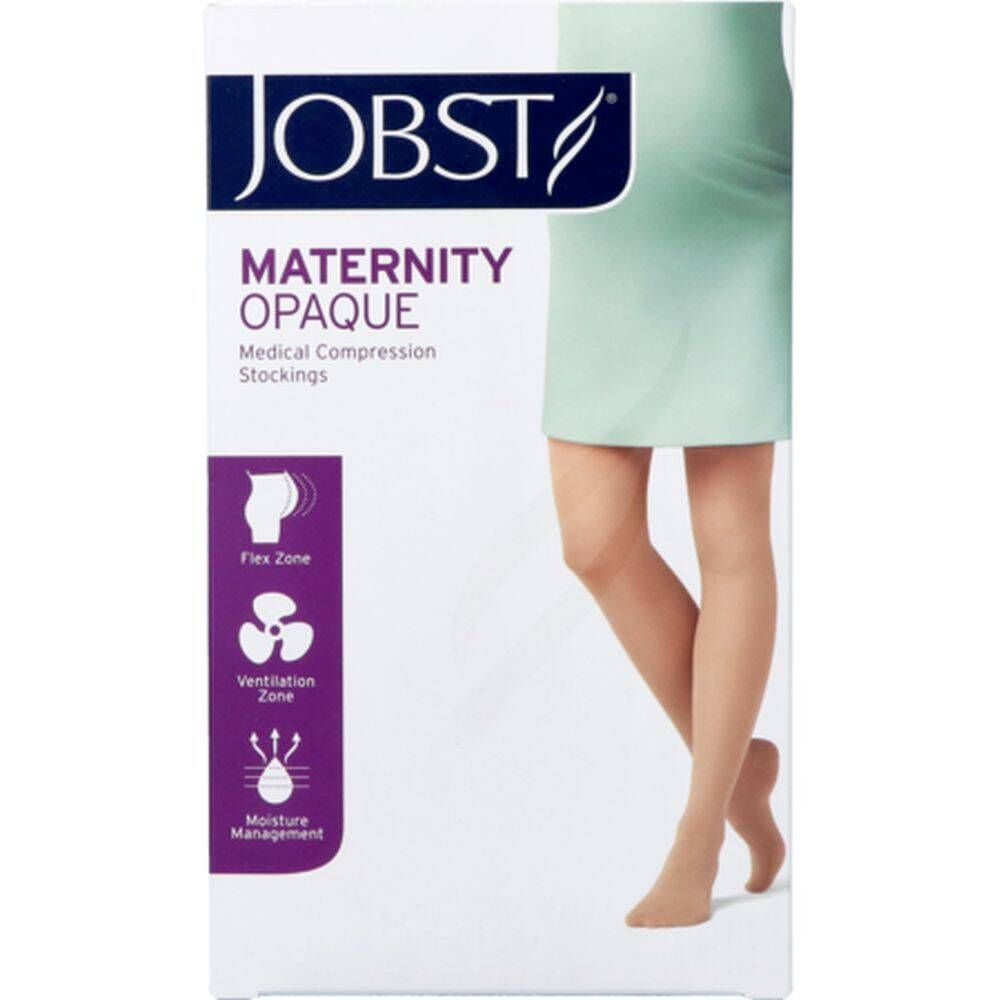 Jobst® Jobst® Maternity Opaque Panty Klasse 2 At Regular Zwart Extra Large 1 paar kousen