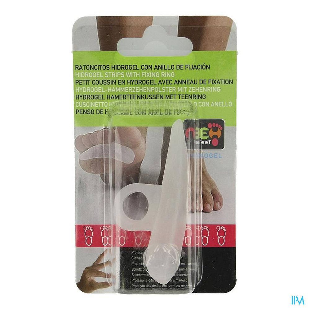 NEH Feet Teenring Hamerteenkussen Hydrogel Rechts Maat 43-46 1 stuk