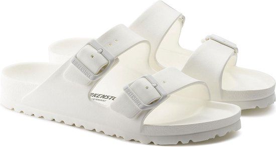 Birkenstock Arizona EVA Heren Slippers - White - 4052001499891