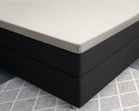Primaviera Deluxe Satijnen Topper Hoeslaken 180 x 200 cm Creme