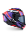 Alpinestars S-R7 Lumen Casque Bck Purple Red Fl White Glossy