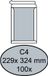 Quantore Bordrug Envelop C4 Wit