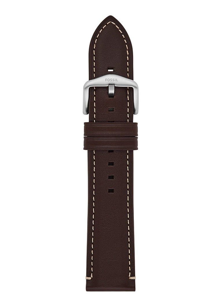 Fossil Horlogeband S221496 - Leer