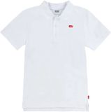 Levi's Kids Back Neck Tape Korte Mouw Poloshirt Wit
