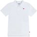 Levi's Kids Back Neck Tape Korte Mouw Poloshirt Wit