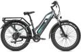 fatbikeskopen.nl JOBOBIKE Robin ST Elektrische Fatbike 26 inch Grijs-Groen