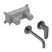 MAY Inbouw Wastafelmengkraan MAY Forma Eenhendel Incl. Inbouwbox Geborsteld Carbon Black PVD