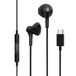 Cool Stereo Type C hoofdtelefoon met microfoon (digitaal) zwart