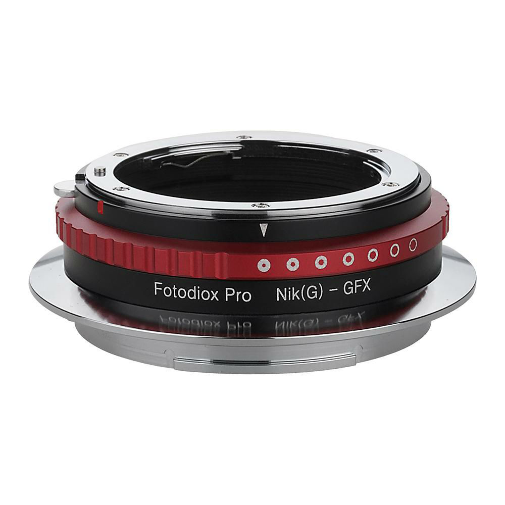 FotodioX Pro Lens Mount Adapter - Nikon Nikkor F Mount G-Type naar Fujifilm G-Mount (NikG-GFX-Pro)