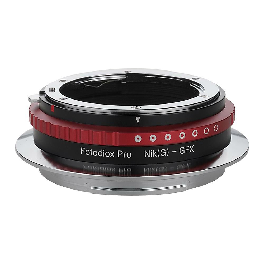 FotodioX Pro Lens Mount Adapter - Nikon Nikkor F Mount G-Type naar Fujifilm G-Mount (NikG-GFX-Pro)