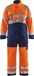 Blåkläder Overall High-Vis 6373-1804 - High Vis Oranje/Marineblauw - Maat 58