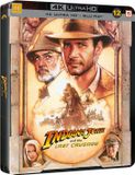AB Svensk Filmindustri Indiana Jones and The Last Crusade - Édition limitée Steelbook - 4K Ultra HD - Blu-ray - Import