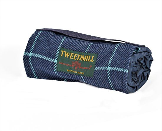 Tweedmill Walker Companion Tweed Navy - Wol - Blauw - 5060567822908