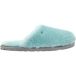 Vanuba Shannon Pantoufles pour femme en cuir naturel 100 % laine de mouton chaud et confortable