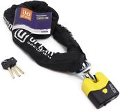 Urban Security U8K+150 SRA Chain Lock Black/Yellow 150 cm