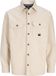 JACK & JONES Ivy solid overshirt regular fit - twill - bruin (plaza taupe)