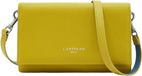 LIEBESKIND BERLIN Leren Schoudertas Elouise Clutch Crossbody Hightech Donkergeel