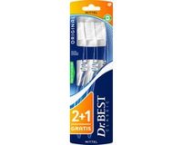 Lady Dr. Best Tandenborstel Original medium 2+1 stuks