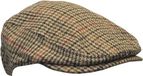 Walker and Hawkes Braxton Casquette à carreaux Taille L (59cm) Laine/Polyester Marron/Beige/Rouge/Vert Unisexe