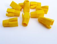 DATACOM connecteur RJ45 (CAT6A, CAT7), jaune (10 pièces)