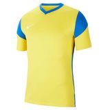 Nike Heren Short Sleeve Top M Nk Df Prk Drb Iii Jsy Ss, Tour Geel/Royal Blue/Royal Blue/White, CW3826-720, L