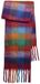 PIECES PCNIKKI LONG SCARF BC Tangerine Tango Geruit Polyester