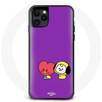 Maniacase Etui voor Iphone 12 Pro BTS Bangtan Sonyeondan BT21 Tata V Chimmy Jimin