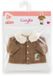 Corolle Poppenjasje Velours Kleine Ontdekker 36cm Bruin Fleece Natuurprint