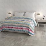Italian Bed Linen Winterdekbed Fashion, bedrukt en gevoerd, voor tweepersoonsbed, 260 x 260 cm