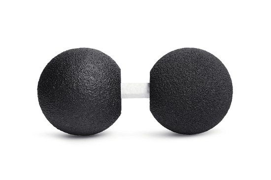 Blackroll Duoflex 12 - Zwart - Foam Roller - Massage Fasciaballen