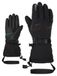 Ziener KALICE Skihandschoenen voor dames, wintersport, waterdicht, lange mouwen, zwart, 6,5