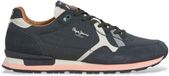 Pepe Jeans Brit Prints Sneakers en cuir Noir Homme Taille 45