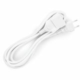 Verlengslang 2 x 1 mm, 5 m, wit