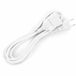 Verlengslang 2 x 1 mm, 5 m, wit
