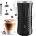 Wan GmbH Mousseur 4-en-1 - Machine à cappuccino et latte électrique pour mousse de lait chaude et froide