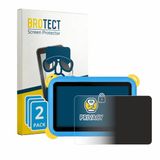 BROTECT - privacy screenprotector voor Laptok Kt1008 7" - Folie Beschermfolie Blauwlichtfilter 2 Stuks