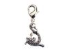 INNSPIRO NICE CHARMS Oriental Fish with Karabiner 13x17mm 25pcs, 17x16mm., Metal, No Gemstone