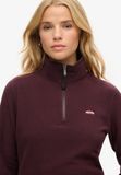 Superdry - Polarfleecetrui met halve rits - Dames - Truien
