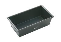 MasterClass broodvorm van 1 lb met PTFE-, PFOA- en BPA-vrije antiaanbaklaag, robuust 1 mm dik koolstofstaal, 15 x 9 x 7 cm kleine broodvorm