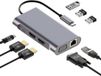 MMOBIEL USB-C vers Double HDMI Hub - 8-en-1 USB-Hub & 100W PD Adaptateur
