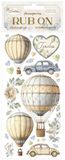 Stamperia Timeless Rub-On Air Balloons