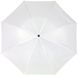 Merkloos / Sans marque Bruiloft paraplu bruid/bruidegom - wit - opvouwbaar - compact - dia 85 cm