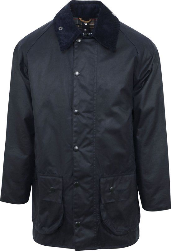 Barbour Waxjas Beaufort Donkerblauw - Maat 50 - Heren - Outdoor jas